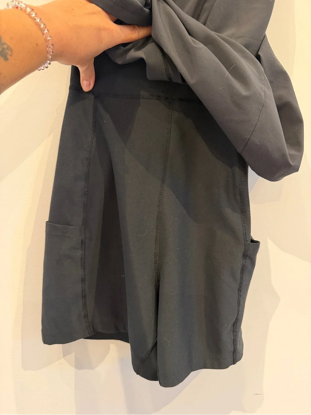 REI Active Pursuits Athletic Dress with built-in shorts and pockets